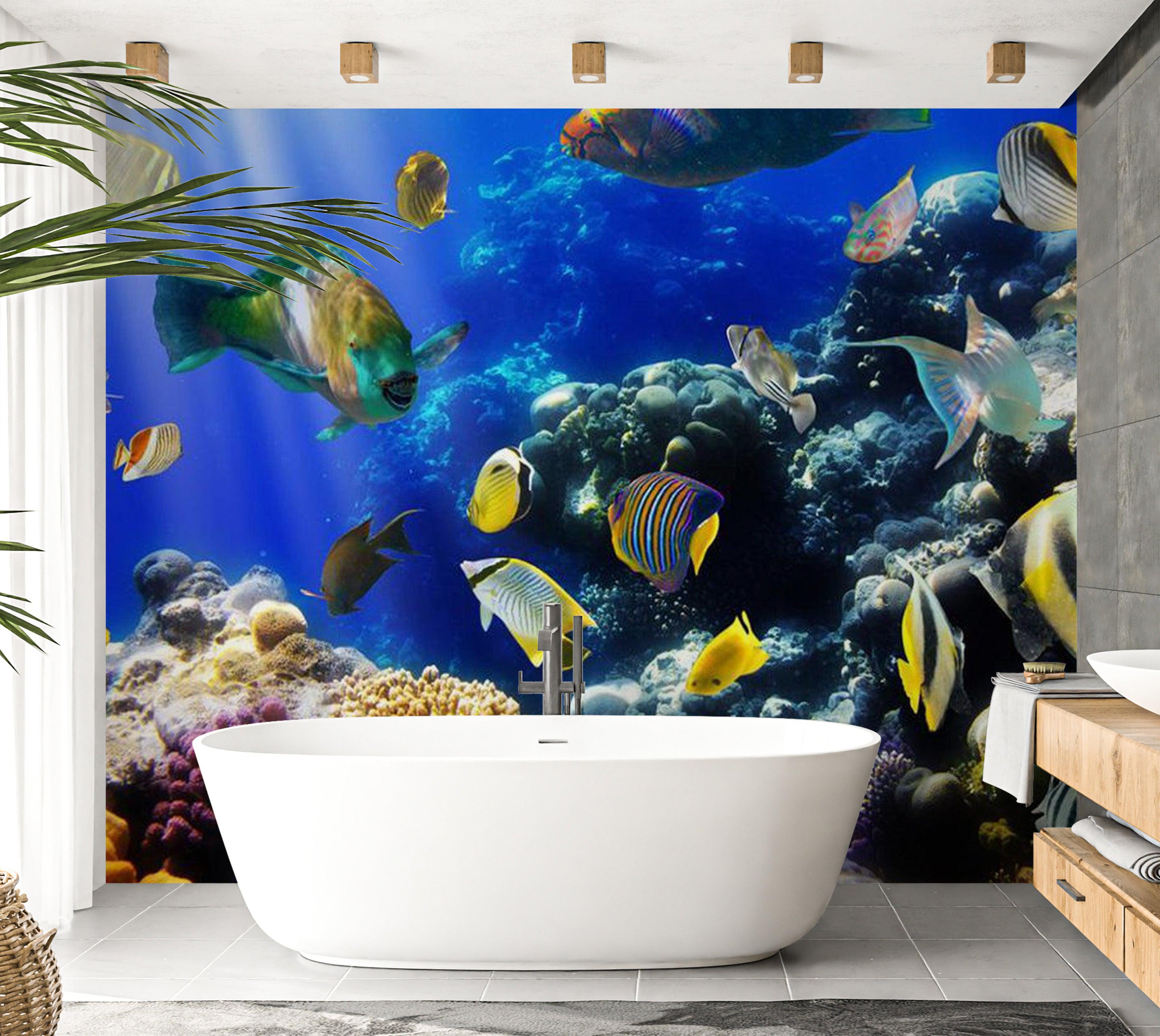 Animal Wallpaper Wall Mural - Underwater Adventure