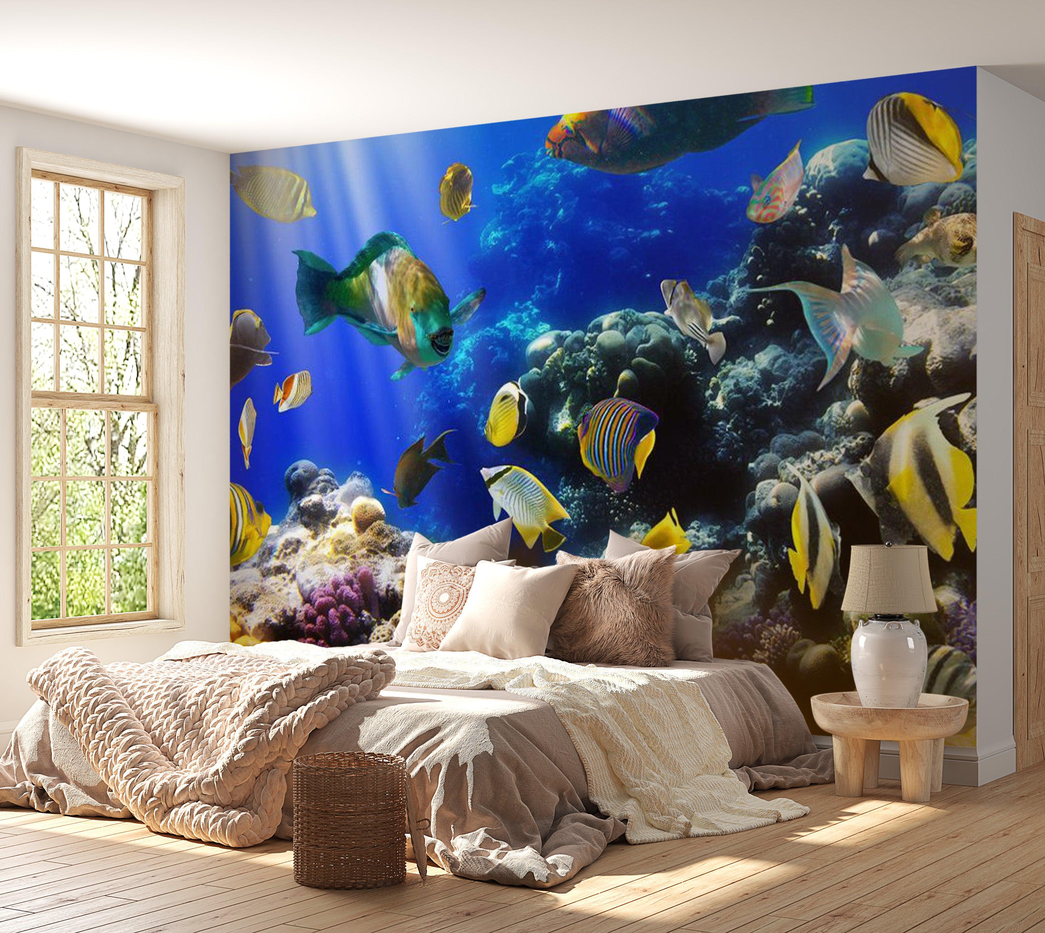 Animal Wallpaper Wall Mural - Underwater Adventure