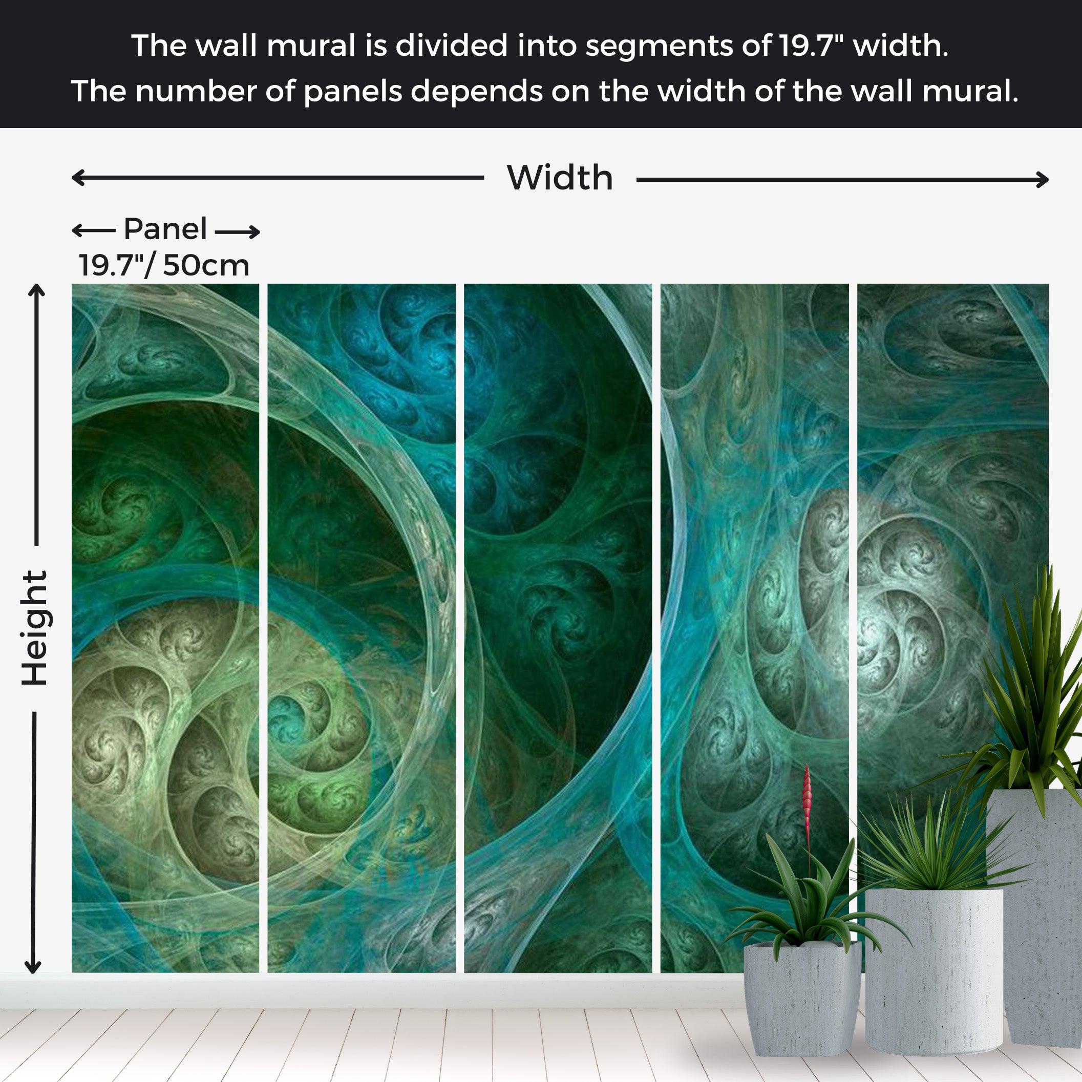 Abstract Wallpaper Wall Mural - Touch Of Silk