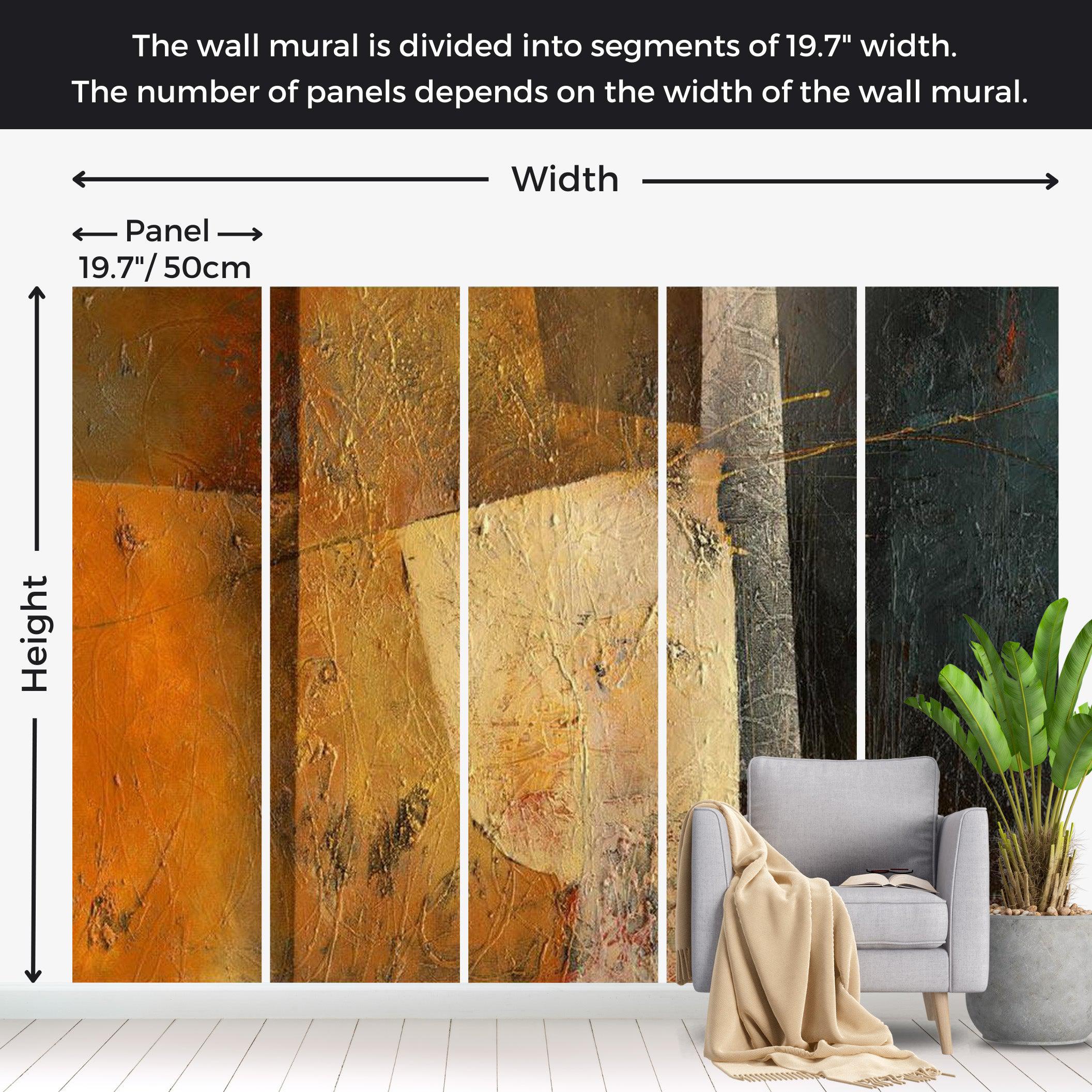 Abstract Wallpaper Wall Mural - Modern Artistry