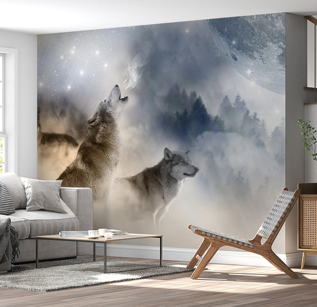 Animal Wallpaper Wall Mural - Pack 39"Wx27"H
