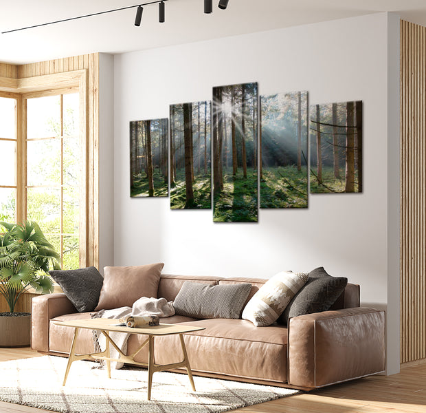 Stretched Canvas Landscape Art - Fairytale Forest 40"Wx20"H