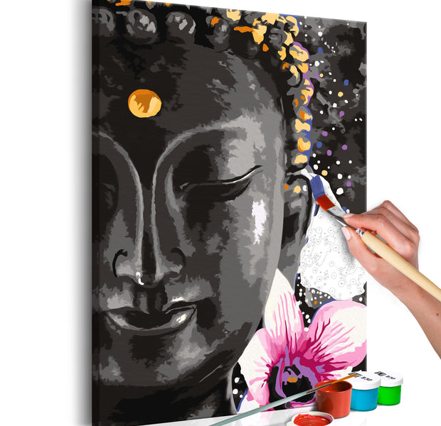 Paint By Numbers Kit - Buddha and Flower
