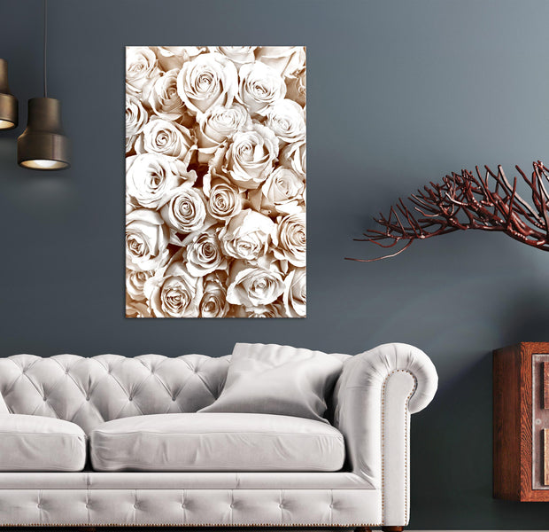 Floral Canvas Wall Art - Rose Garden