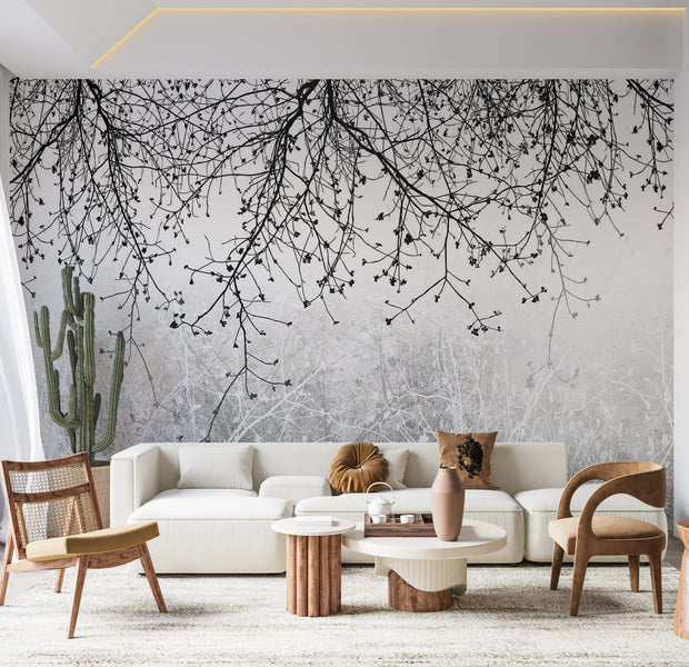 Peel & Stick Botanical Wall Mural - Natural Brightness 38"Wx27"H
