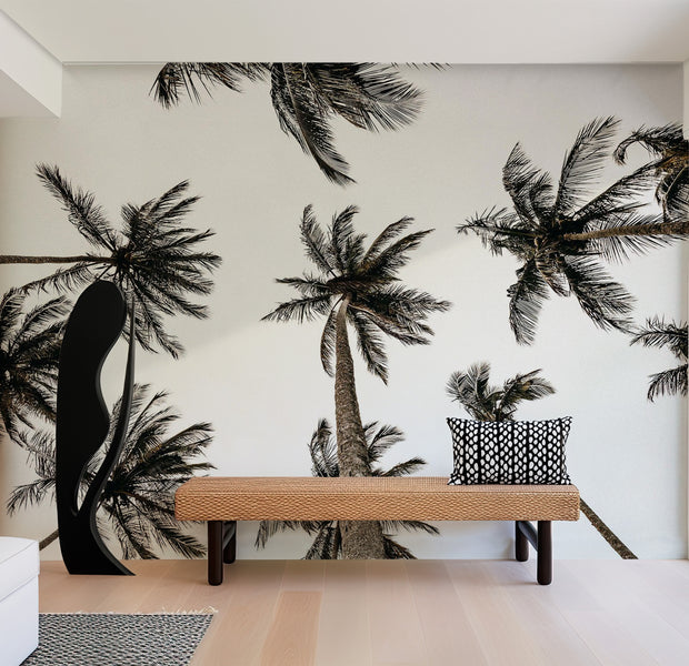 Peel & Stick Tropical Wall Mural - Palm Trees