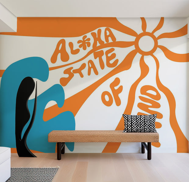 Peel & Stick Tropical Wall Mural - Aloha