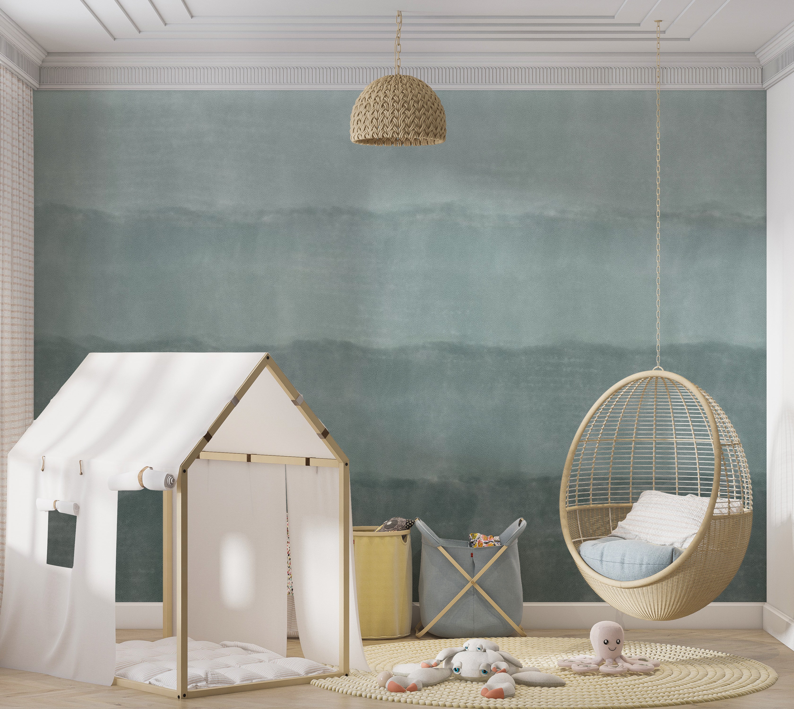 Abstract Wallpaper Wall Mural - Stages 39"Wx27"H / Standard