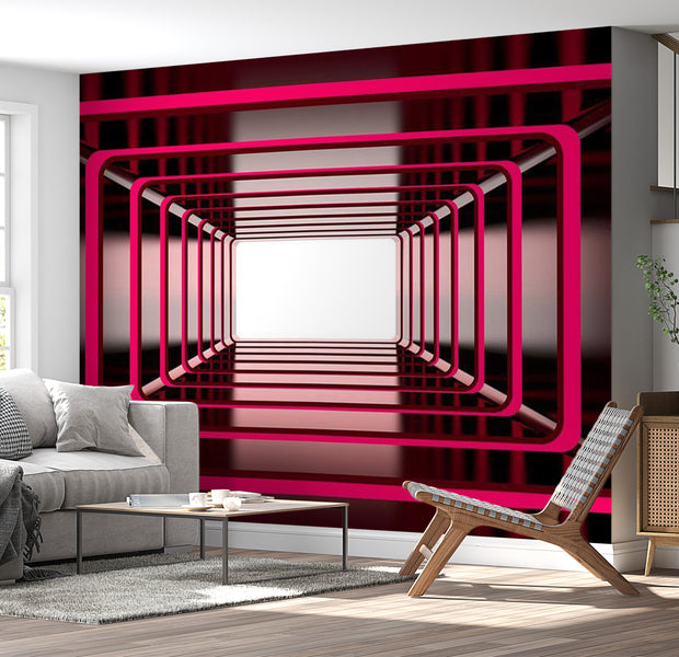 Abstract Wallpaper Wall Mural - Ruby Dimension 39"Wx27"H