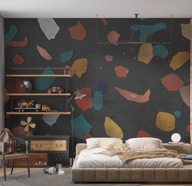 Peel & Stick Abstract Wall Mural - Italian Elegance 38"Wx27"H