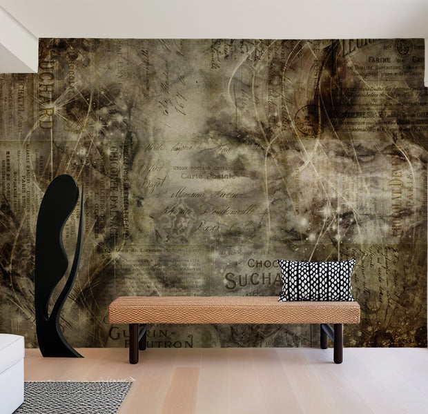 Peel & Stick Abstract Wall Mural - Passion 38"Wx27"H