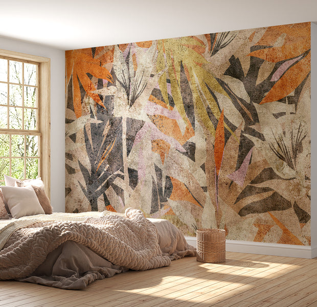 Peel & Stick Abstract Wall Mural - Scattered Colors 38"Wx27"H