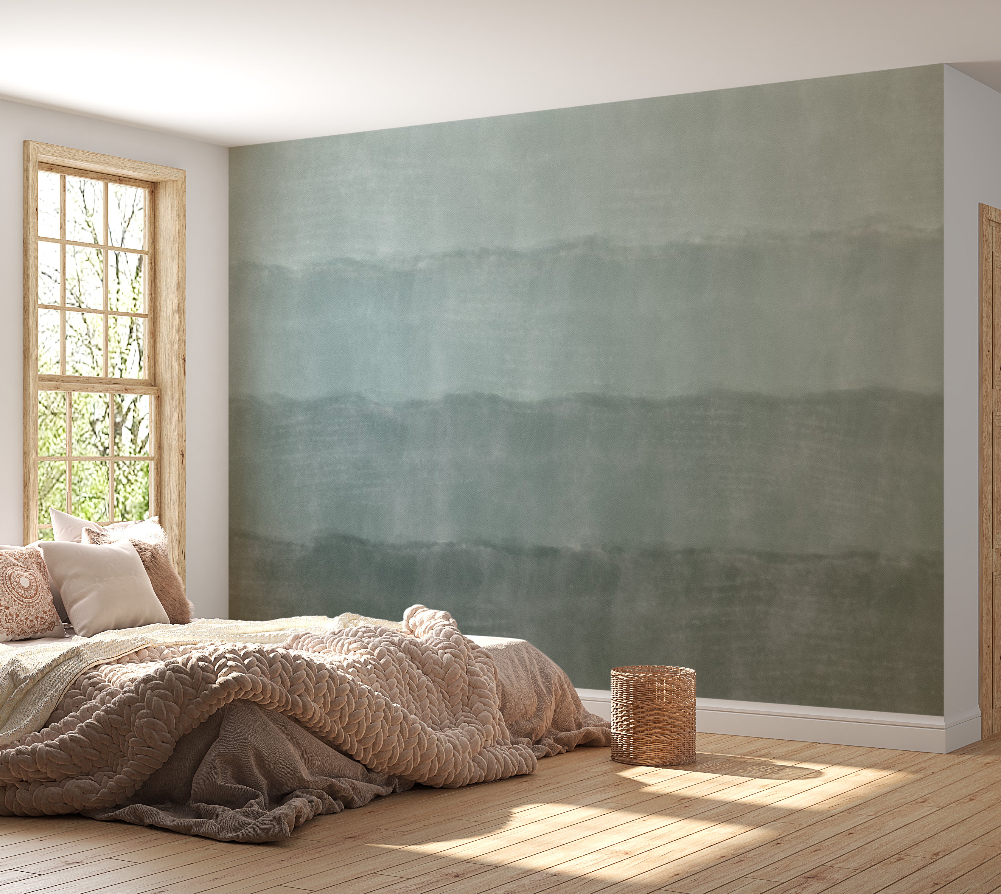 Peel & Stick Abstract Wall Mural - Stages 38"Wx27"H