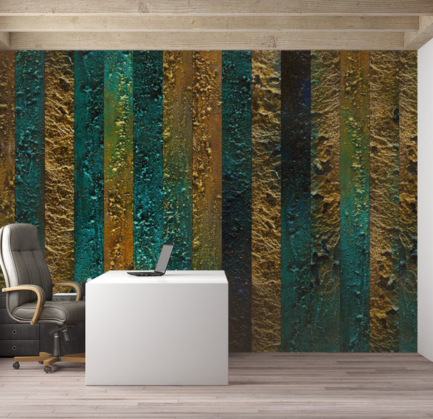 Peel & Stick Abstract Wall Mural - Treasures of Atlantis 38"Wx27"H
