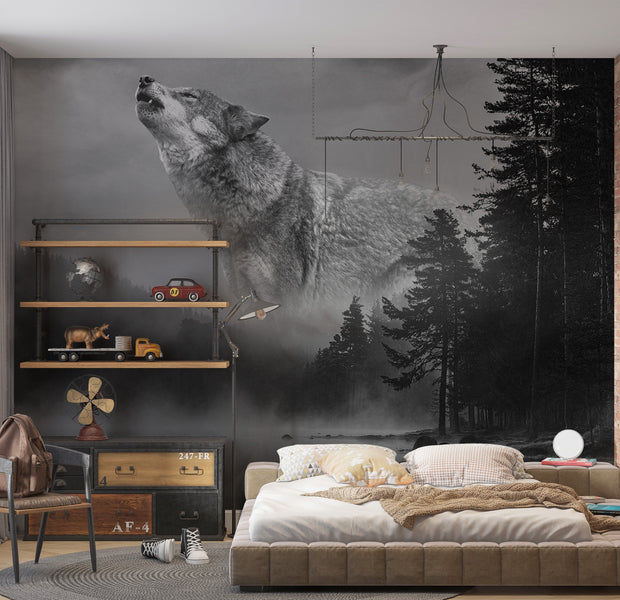 Peel & Stick Animal Wall Mural - Forest Secrets 38"Wx27"H