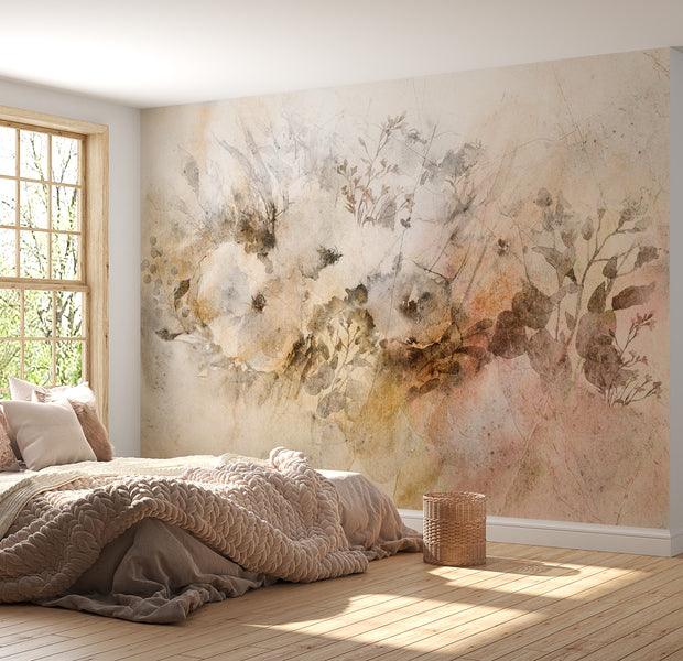 Peel & Stick Botanical Wall Mural - Almost Summer Meadow 38"Wx27"H