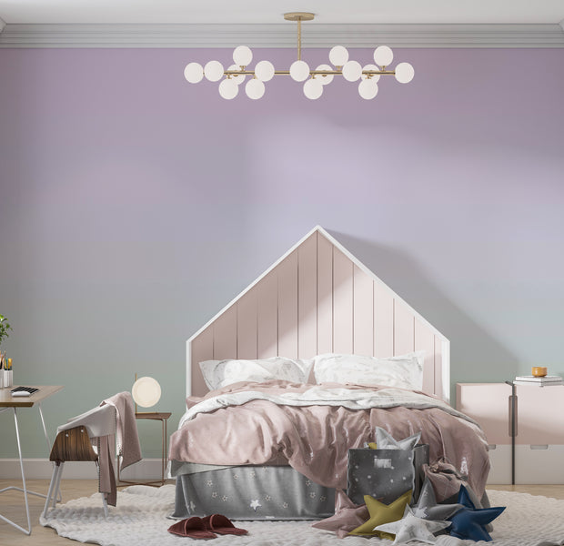 Abstract Wallpaper Wall Mural - Pastel Gradient 39"Wx27"H / Standard