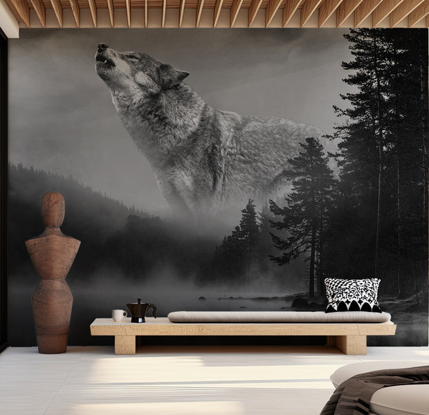 Animal Wallpaper Wall Mural - Forest Secrets 39"Wx27"H / Standard