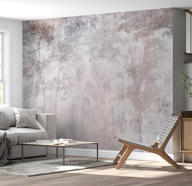 Botanical Wallpaper Wall Mural - Forest Whispering 39"Wx27"H / Standard