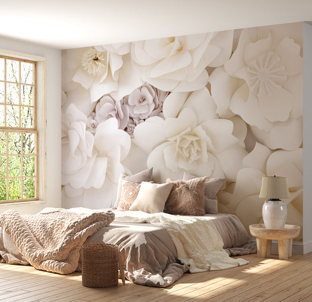 Floral Wallpaper Wall Mural - Floral Display 39"Wx27"H / Standard