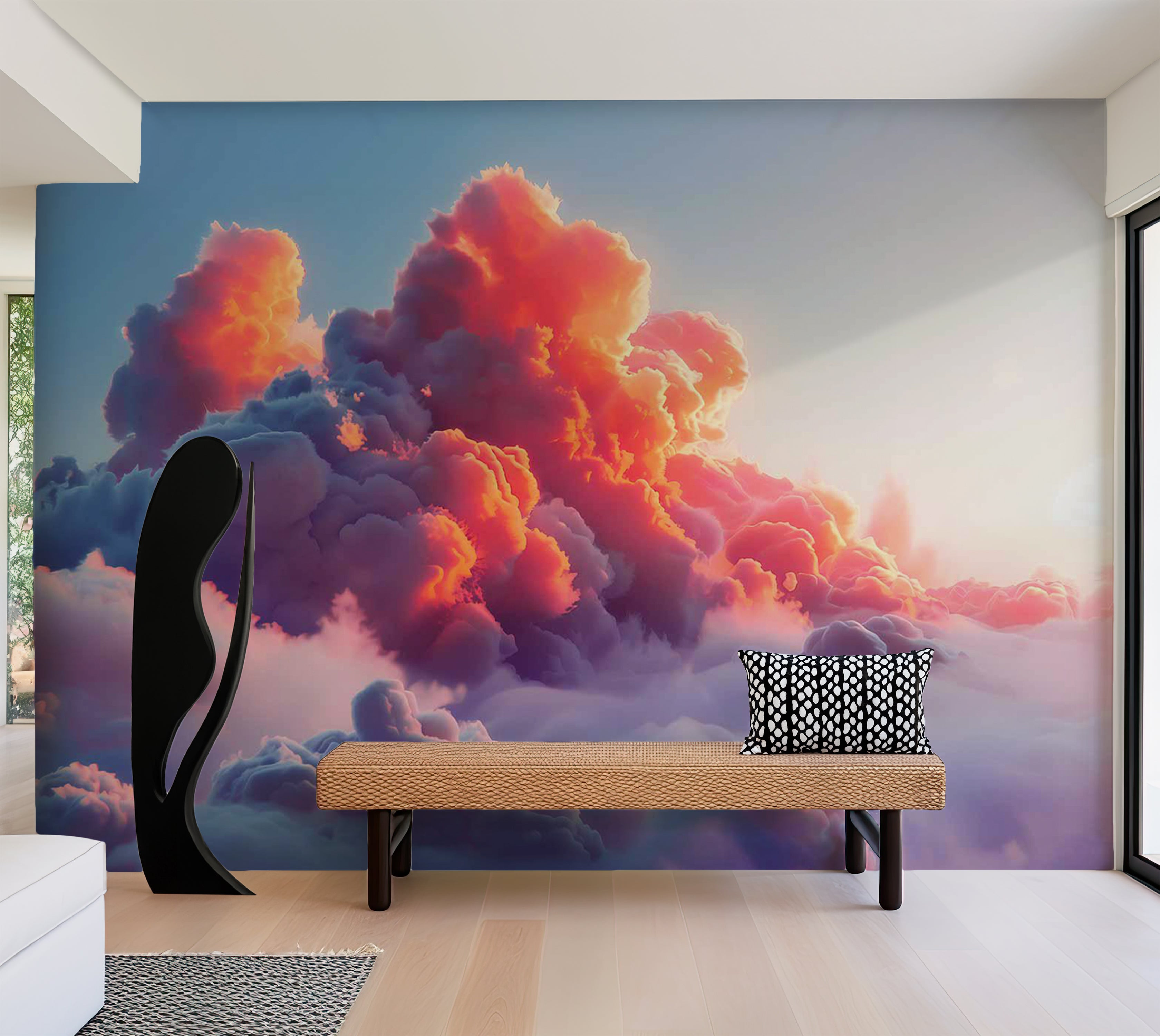 Landscape Wallpaper Wall Mural - Twilight Spectacle 39"Wx27"H / Standard