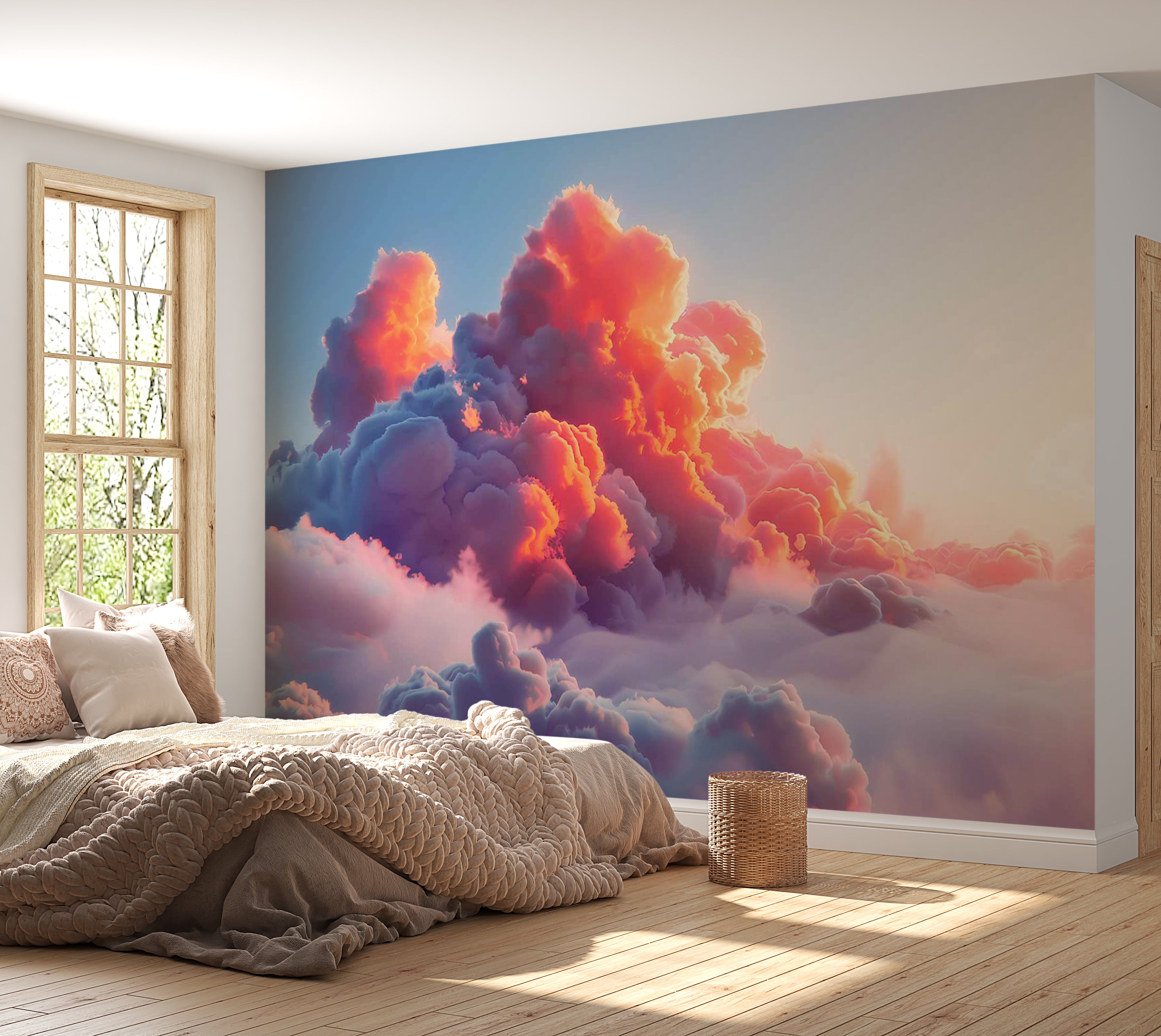 Landscape Wallpaper Wall Mural - Twilight Spectacle 39"Wx27"H / Standard