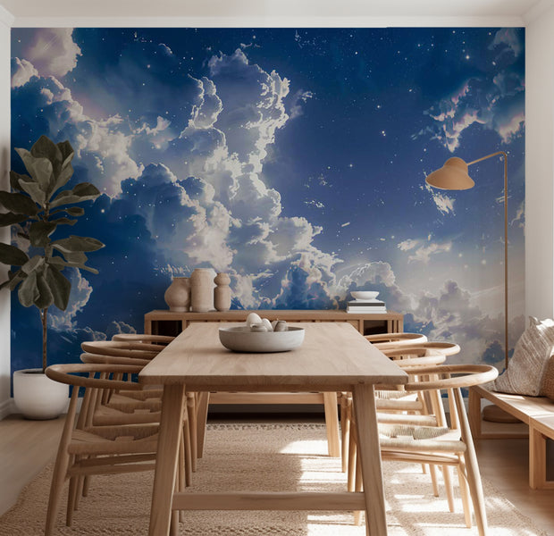 Space Wallpaper Wall Mural - Corner of The Sky 39"Wx27"H / Standard