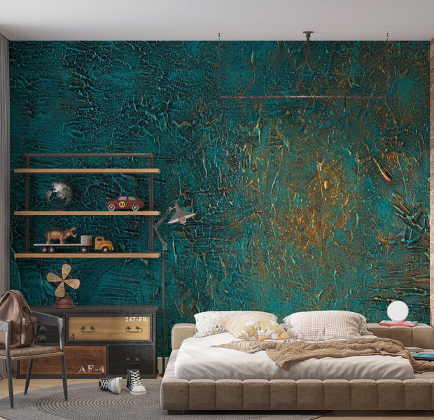 Background & Patterns Wallpaper Wall Mural - Azure Mirror 39"Wx27"H