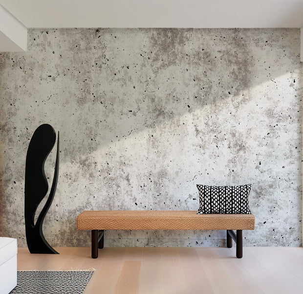 Background & Patterns Wallpaper Wall Mural - Urban Concrete Wall 39"Wx27"H