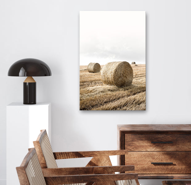 Landscape Canvas Wall Art - Hay
