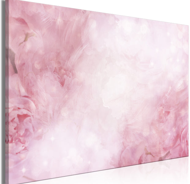 Abstract Canvas Wall Art - Pink Power
