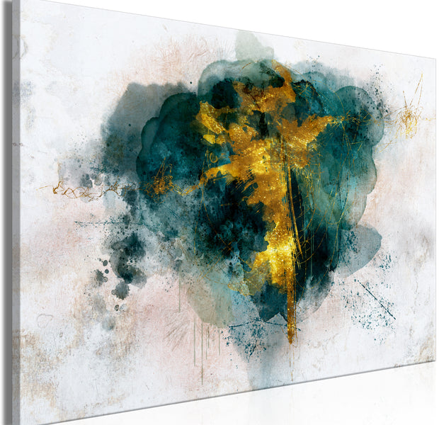 Abstract Canvas Wall Art - Golden Hour