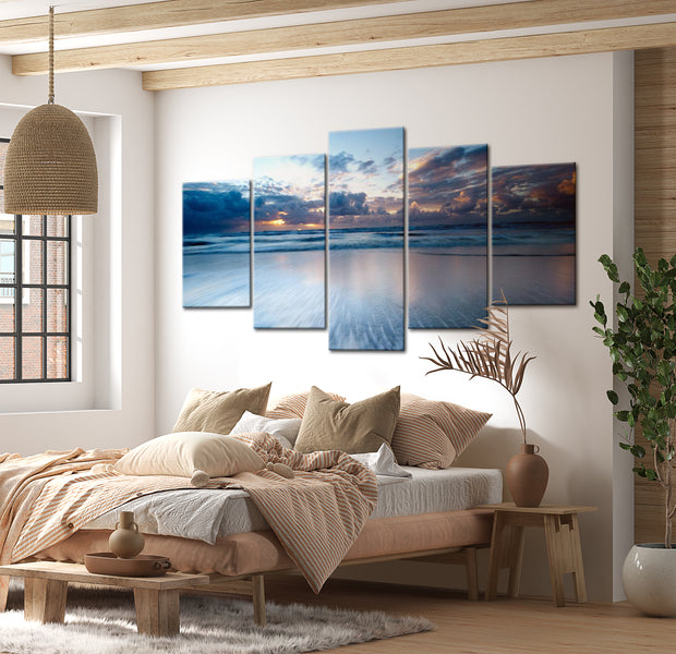 Stretched Canvas Landscape Art - Endless Water 40"Wx20"H