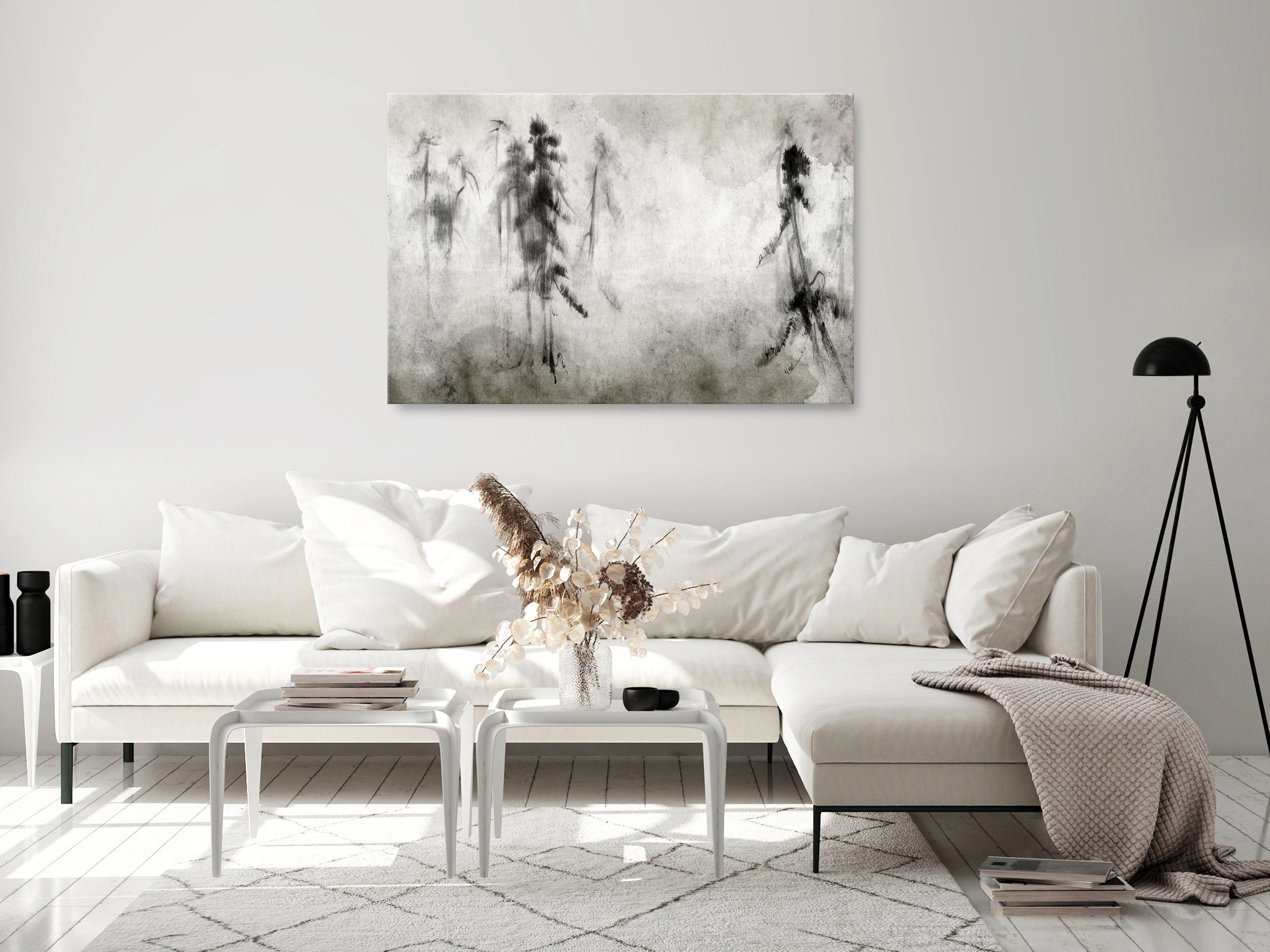 Abstract Canvas Wall Art - Mysterious Nature