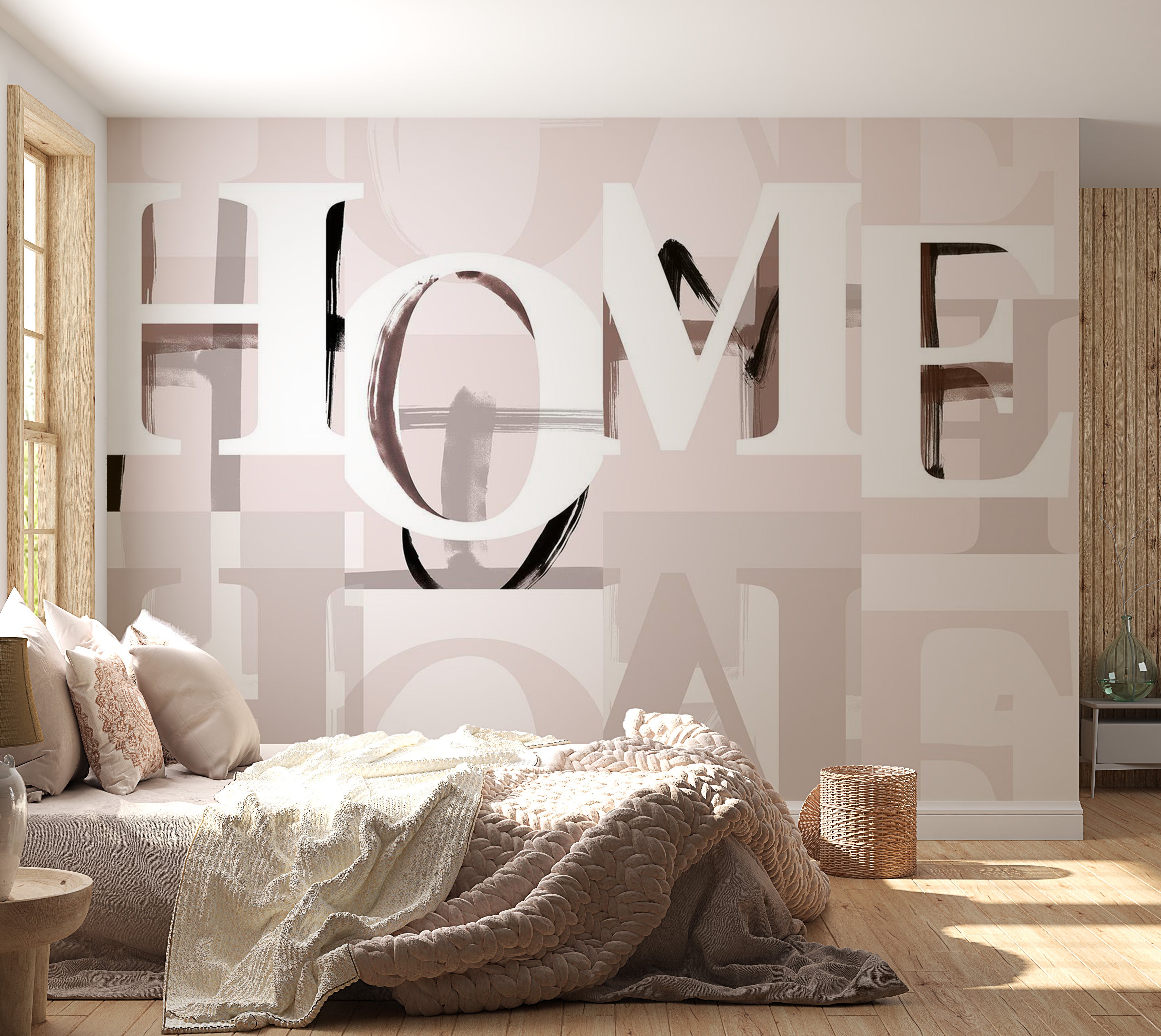 Background Wallpaper Wall Mural - My Home 59.1"x41.3"