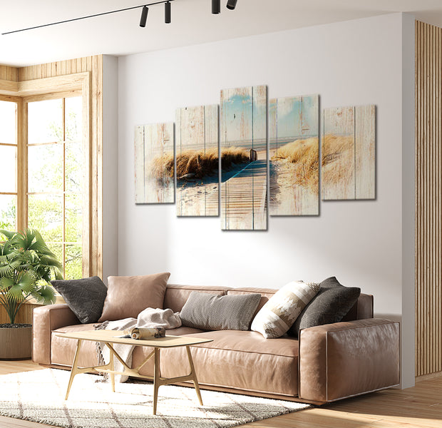 Stretched Canvas Landscape Art - Sweet Summer Memories 40"Wx20"H