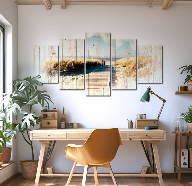 Stretched Canvas Landscape Art - Sweet Summer Memories 40"Wx20"H