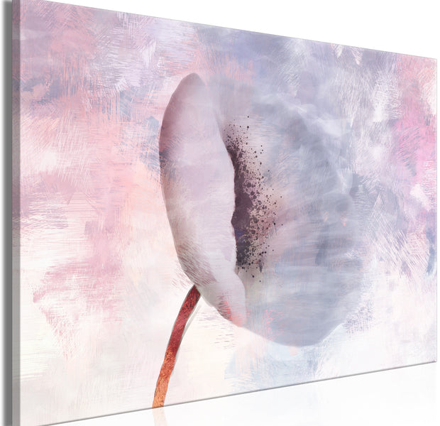 Abstract Canvas Wall Art - Windy Flower