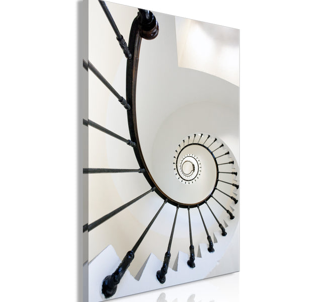 Still Life Canvas Wall Art - Endless Stairs
