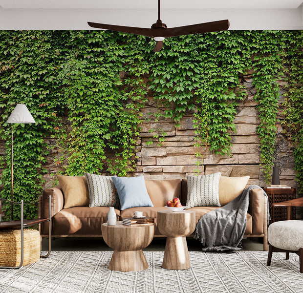 Peel & Stick Botanical Wall Mural - Ivy Wall 38"Wx27"H