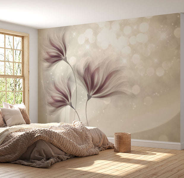 Peel & Stick Floral Wall Mural - Luminous Morning 38"Wx27"H