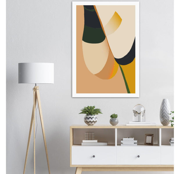 Minimalist Abstract Plant Illustration Poster 03