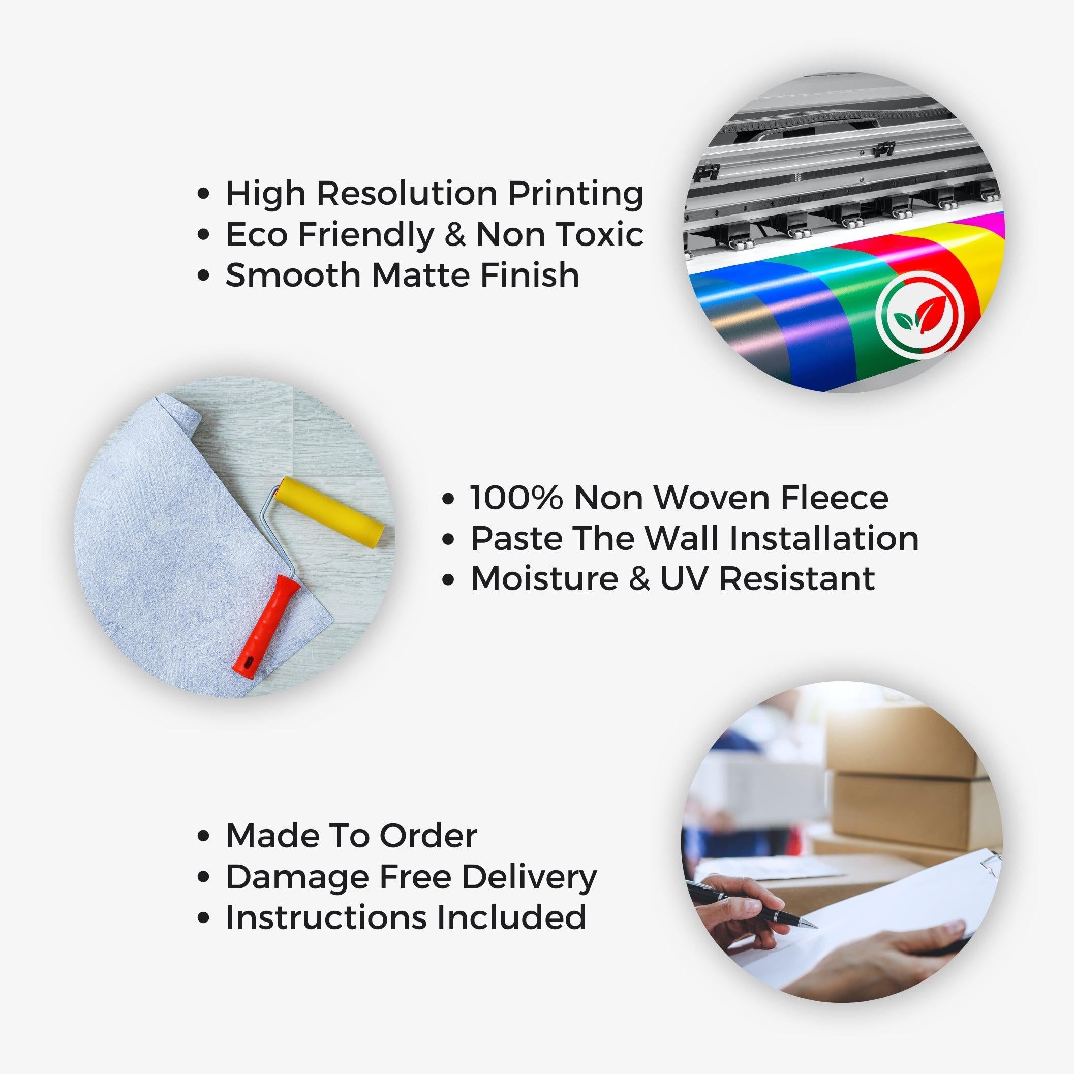 Abstract Wallpaper Wall Mural - Colorful Vertigo