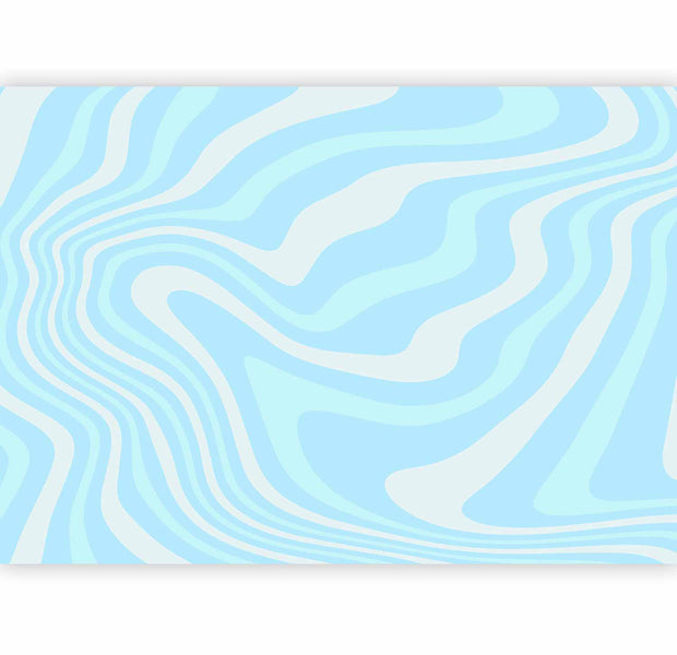 Abstract Wallpaper Wall Mural - Harmonious Abstract Waves
