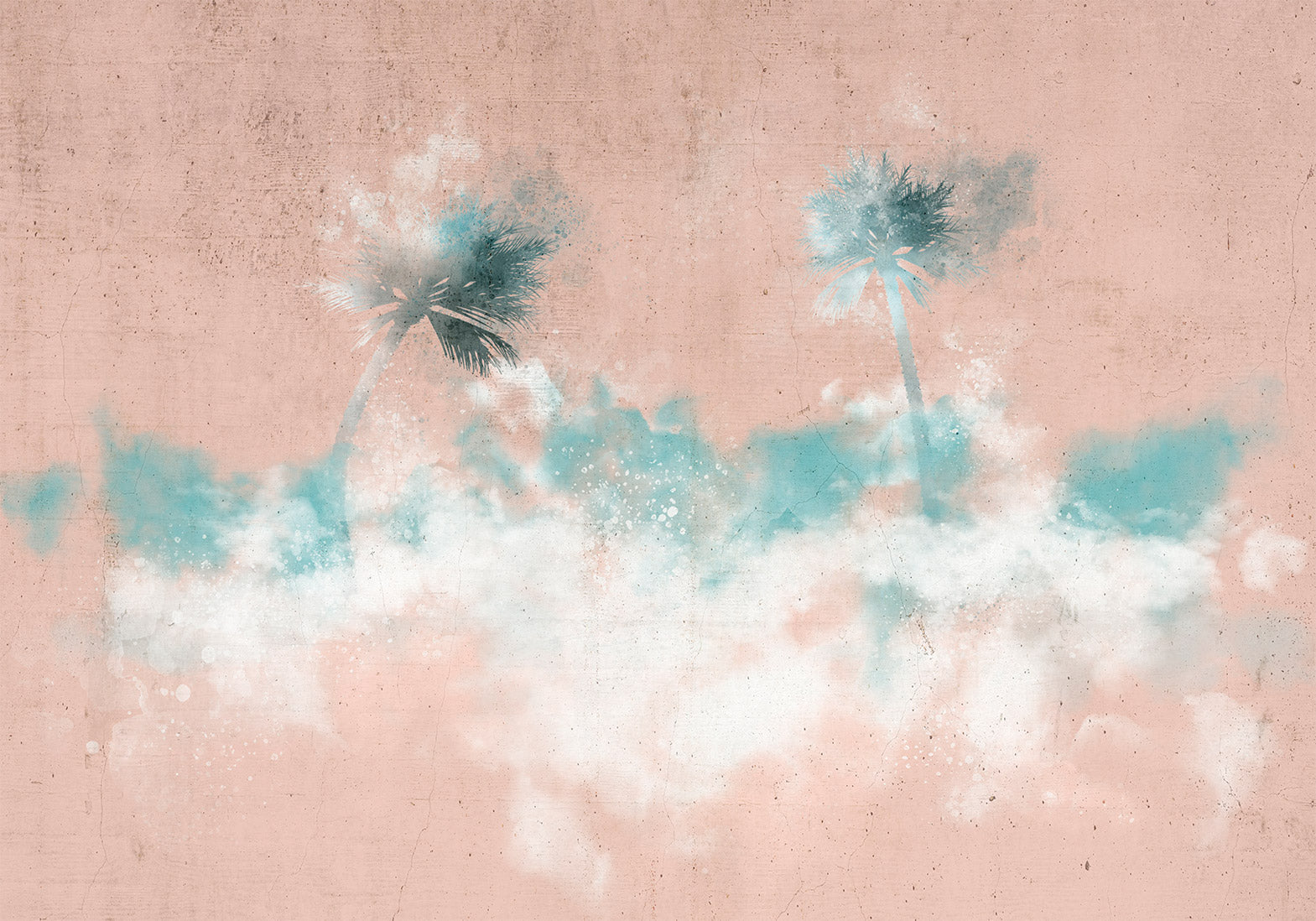 Abstract Wallpaper Wall Mural - Heavenly Relaxation