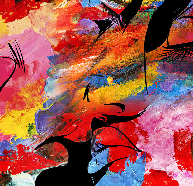 Abstract Wallpaper Wall Mural - Love Story