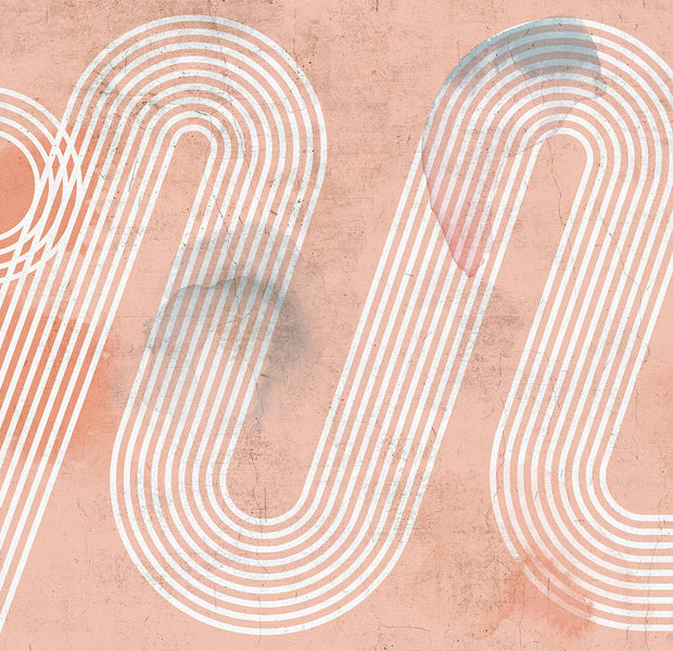 Abstract Wallpaper Wall Mural - Racetrack