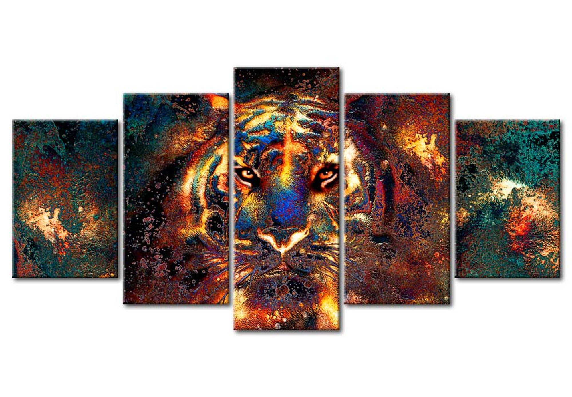 Animal Canvas Wall Art - Wild Charm - 5 Pieces