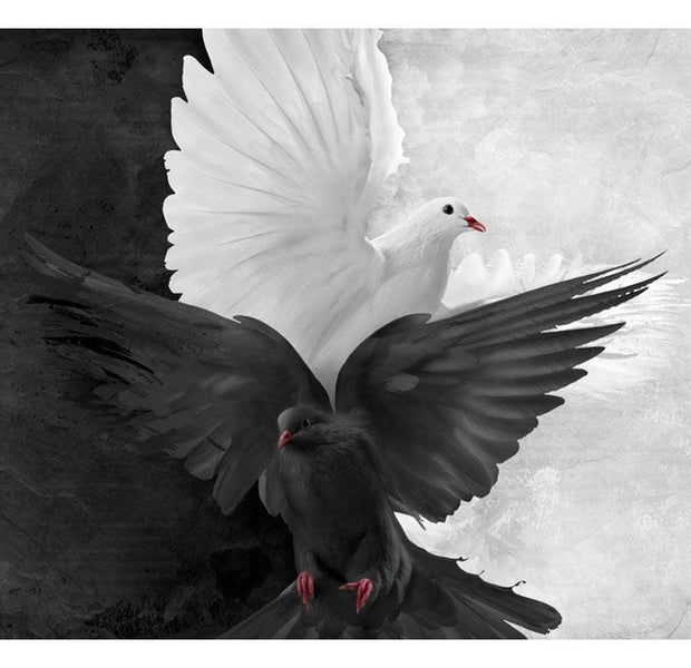 Animal Wallpaper Wall Mural - Good Vs Evil