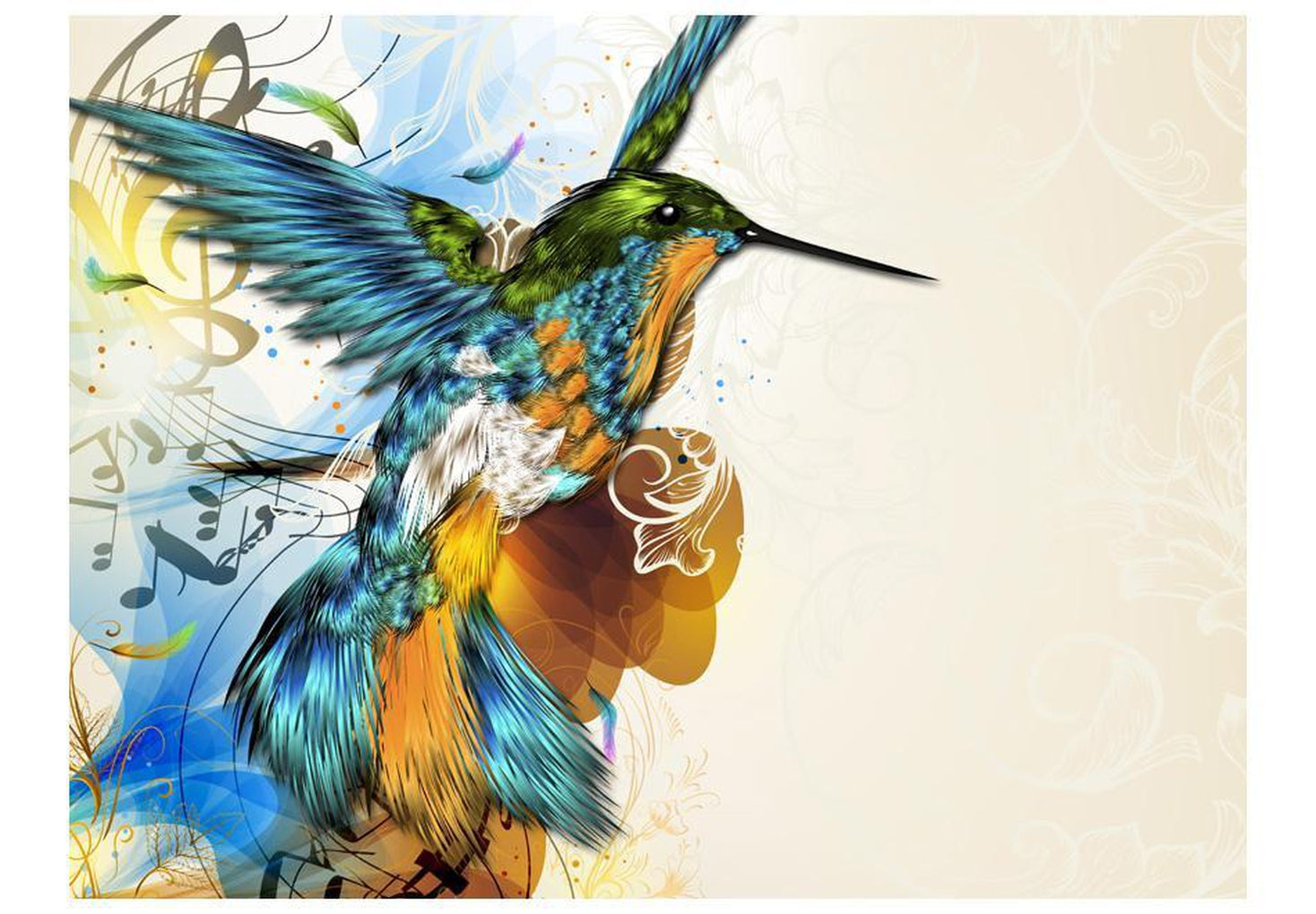 Wall mural - Marvelous bird-TipTopHomeDecor